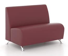 Диван Интер хром (2 места)